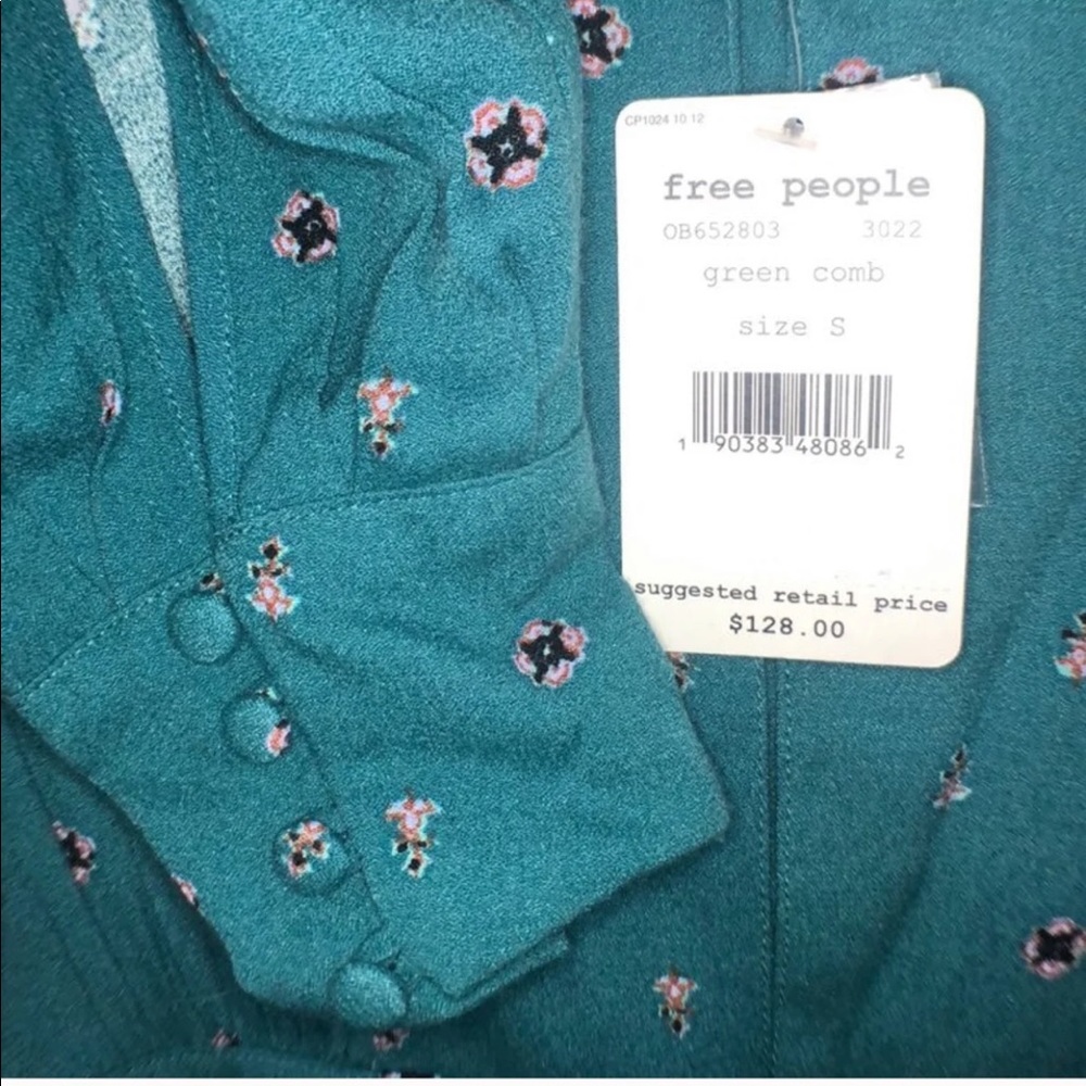 🎉HOST PICK🎉NWT:Free People Love Grows Romper - Picture 5 of 5